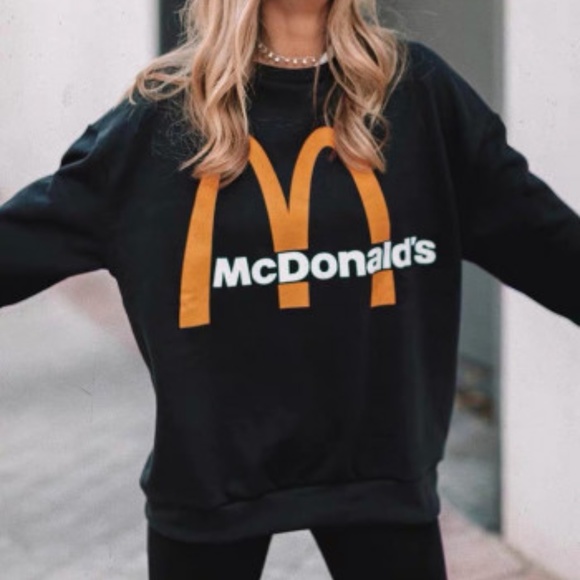 Zara McDonald's Sweatshirt Crewneck Size S - Picture 4 of 5